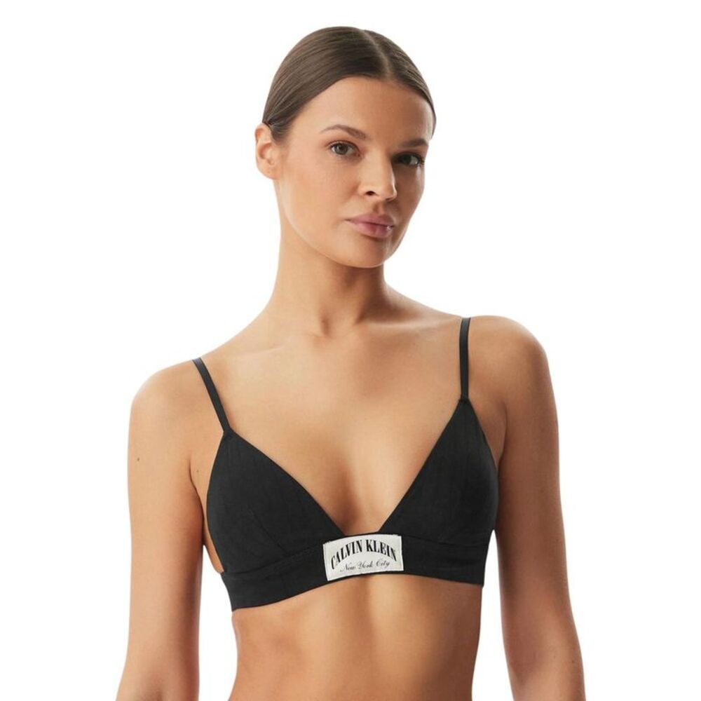Calvin Klein Underwear Black Cotton Women's Bra
